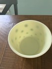 Mckee Green Dots On Custard Glass Large Canister