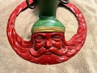 Antique Christmas Santa Face German Christmas Tree Stand 