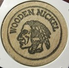 1959 Ashland  Ks 75th Anniversary Wooden Nickel - Token Kansas