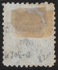 1899 Samoa Sc 32 Ovper Provisional Gavt  Tree Palms Mh Og Vf