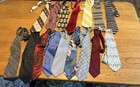Huge Lot Of 67 Neck Ties Various Brand And Styles Vintage And Modern