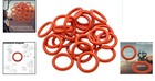 25pcs High-quality O-ring Set For Harley Davidson Oil Pump   Drain Plug - Orange