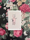 Cute Pink Alien Original Doodle Indie Art Print Licensed Signed