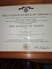 The Legion Of Merit Captain Ck Schmidt  Usn Vietnam And Citation Letter 