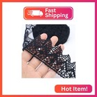 Black Lace Ribbon 10 Yards Crochet Lace Trim Cotton Sewing For Crafts  Gift Pack