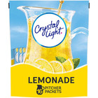 3 Pack - 16 Crystal Light Lemonade Mix Powdered Drink Mix  total 48 Packets 