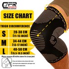 Knee Sleeves Compression Brace Support Sport Joint Injury Pain Arthritis Copper