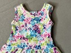 American Girl Doll Truly Me Flower Meet Dress Sleeveless Teal Pink Purple Green