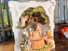 Winnie The Pooh Disney Store Music Snow Globe  rumbly In My Tumbly 