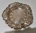 19th Century Antique Victorian Sterling Silver Pr Coasters London 1838 John Hunt