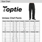 Men s Baggy Chef Pant Cook Uniforms With Elastic Waist Lightweight Black Stripe