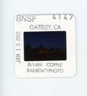 Original Train Slide  Bnsf  4147 01 2003 Gateley Ca  23