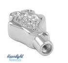 New Penguin Crystal Pet Cremation Urn Keepsake Ashes Memorial Necklace