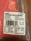 Adidas Tennis Headband  color Red  Moisture Absorbency And Comfort
