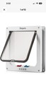 Depets Magnetic Cat Flap Door  4 Way Locking - Large