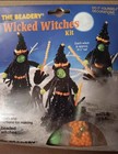 The Beadery Wicked Witches Kit Usa  4792 Halloween Ornament 3 Figures 1988