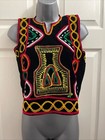Cameroon Traditional Attire - Toghu atoghu Vest  Kaftan boubou - Hand Embroidere