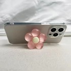 Pop Out Socket Holder Selfie Finger Grip Stand For Iphone Samsung Mobile Phones 