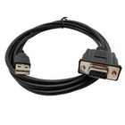 Usb To Rs232 Serial Adapter Usb Male To Db9 9 Pin Female Serial Converter Cab   