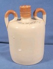 Antique Scotch Whiskey Stoneware Jug Bottle Made In Scotland The Greybeard