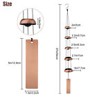 Metal Wind Chimes 5 Bell Temple Outdoor Garden Yard Home Hanging Decor Feng Shui