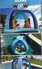 Wow Sports Pool Island Float  Inflatable Float With Canopy Multiple Person River