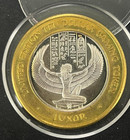 Luxor Las Vegas  10 Ten Dollar Gaming Token  999 Fine Silver 