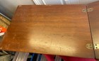 Singer Wood Table Top With Cover Sewing Machine Cabinet Part Mid Century  C