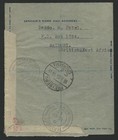 Kut - Kenya 1953 Air Letter Registered To Freiberg  Russian Zone  Germany