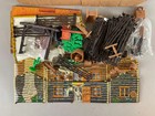 Vintage 1950 s Marx Western Ranch Play Set W  Box Fence Figures appears Complete