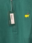 2026 Masters Golf Tech Men s 1 4 Zip Green Large New With Tags