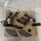 Cnc Rearset Footrest Footpeg Pegs Pedal For Ducati Streetfighter Panigale V4 V4s