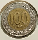 2000  Albania  100  Leke    Coin -  Km 80 -      in16084 