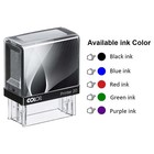 Custom Name Self-inking Stamp     9 16  X 1-1 2  Impression