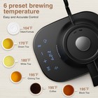 Tenker Electric Gooseneck Kettles Pour Over Tea Kettle 1200w Temperature Control