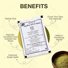 Dark Brown Henna Mehndi - Natural Herbal Mehndi For Hands hair dark Stain-pack-5