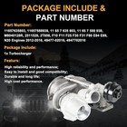 Turbo Turbocharger For Bmw X1 X3 Z4 320i 328i 520i 528i Xdrive 2 0l N20b20 Td04