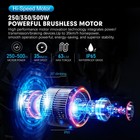 Electric Bike Conversion Kit 36v 48v 250w 350w 500w Rear Rotate Hub Wheel Motor 