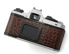 Pentax Me Super Replacement Cover - Recycled Leather - Crocodile