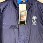 Torino 2006 Winter Olympics Jacket Mens Large Nike Team Usa Rare Blue Ski Logo