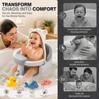Baby Bath Seat For Sitting Babies  Non-slip Baby Bath Chair With 3 Suction Cu   