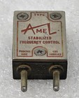 Vintage Amel Quartz Crystal Stabilized Frequency Control