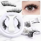 Reusable Magnetic Eyelashes With Applicator No Glue Needed Natural Lashes Kit Us