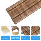 Flexible Wall Molding Trim  1pcs 8ft X 4 In For Home Diy Decoration  Brown
