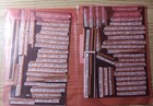 Spellbinders Hot Foil Plate  die Set -mini Xmas Sent    Glitter Wishes  Complete
