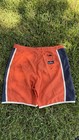 Old Navy Men s Xl Colorblock Board Shorts Orange blue white Back Pocket