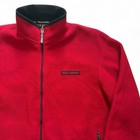 Vintage 90s Polo Sport Made In Usa Red Fleece Full Zip Jacket Ralph Lauren Xl