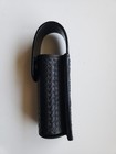 Dutyman Black Basketweave Leather Police Belt Holder 2621u