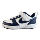 Nike Little Kids Toddlers Court Borough Low 2  tdv  White Blue Shoes Size 9c