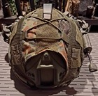 Nij Level Iiia Tactical Helmet Uhmwpe  Adjustable Size 24nrr Earmuffs Iff light
